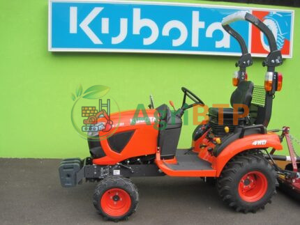 Kubota BX 231 DV avec option distributeur monolevier de série – arceau arrière – avec roue industrielles